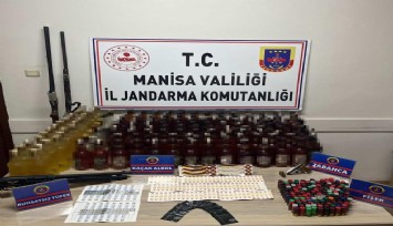 Manisa’da sahte içkiye geçit yok: 1 kişiye gözaltı
