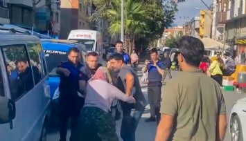 Manisa’da zabıtanın seyyar satıcı kadına müdahalesi tepki çekti