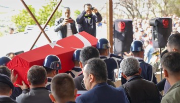 Manisa şehidine ağlıyor: Şehit Eryılmaz'a veda