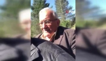 Zonguldak'ta dedeyle torununun motosiklet yolculuğu gülümsetti