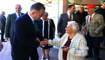 Muğla Valisi Akbıyık’tan 91 yaşındaki huzurevi sakini Neylüfer Talay’a TOGG sürprizi