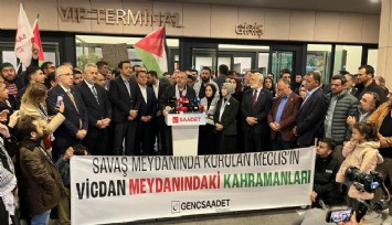 Özgürlük Filosu'nda gözaltına alınan milletvekilleri İstanbul'a geldi