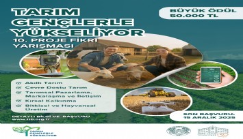 Tarım Gençlerle Yükseliyor'un 10. dönemi başladı