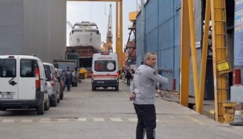 Tuzla'da gemide patlama