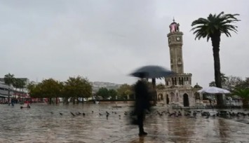 Yarın İzmir'de hava nasıl olacak?: Kentte yağış etkisi