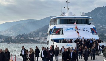 Aliaport'tan Midilli'ye ilk sefer gerçekleşti