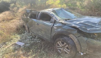 Aydın’da otomobil 80 metrelik uçuruma yuvarlandı: Kadın sürücü yaralı kurtarıldı