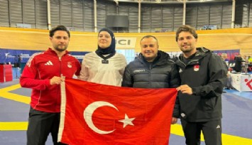 Aydınlı taekwondocu Avrupa şampiyonu oldu