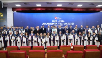 Bakan Yerlikaya Akademik Açılış Törenine Katıldı