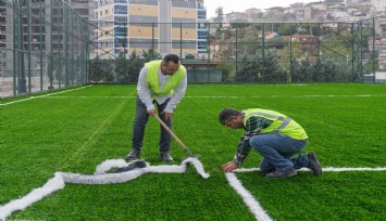 Büyükşehir'den gençleri mutlu edecek haber: O ilçelerde beş yeni halı saha geliyor