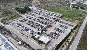 Büyükşehir hurda araçları ekonomiye kazandırıyor: 601 araç merkezde toplandı