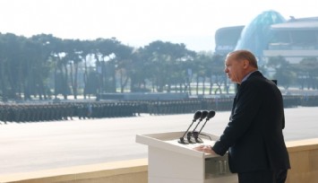 Erdoğan, Karabağ Zaferi 5. yılında Azerbaycan'da