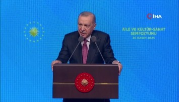 Cumhurbaşkanı Erdoğan: ''Nüfus artış oranımız azalıyor, doğurganlık hızı 1,48'