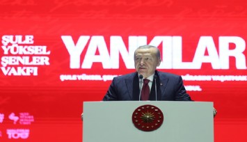 Erdoğan : 'Türkiye’de uyuyanları uyandırmaya bir şule yeter''