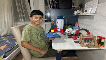 Hataylı 11 yaşındaki Ümit’ten büyük başarı: NASA’ya proje sunacak