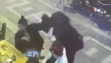 İstanbul'da yüzüne yanıcı madde dökülen kadının görüntüleri ortaya çıktı