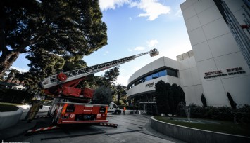 İtfaiye'den Swissotel’de nefes kesen tatbikat