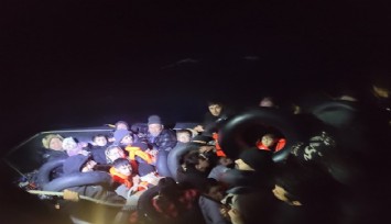İzmir açıklarında göçmen hareketliliği