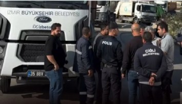 İzmir’de çöp krizi: Çiğli Belediyesi kamyonları yolu kapattı