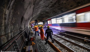 İzmir Metrosu’nda raylar yenileniyor