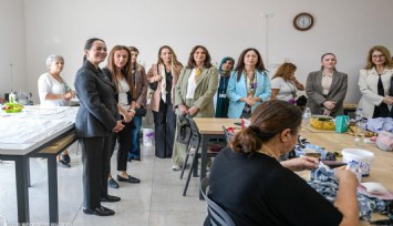 İzmirli başkanların eşleri Bayraklı’da buluştu