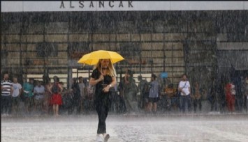 İzmirlilerin hafta sonu etkinliklerine yağmur engeli: Sağanak yağış bekleniyor