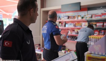 Kantin ve kırtasiyecilerde hem hijyen hem de etiket kontrolü