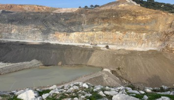 Manisa’da çevre alarmı: Taş ocağının atık suyu dereyi zehirledi