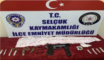 Selçuk'ta uyuşturucu operasyonu: 3 gözaltı