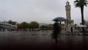 Şemsiyeleri hazırlayın: İzmir’e sağanak geliyor