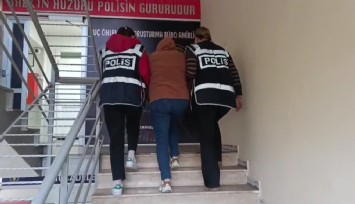 28 yıl hapis cezası bulunan kadın hırsız Karabağlar'da yakalandı