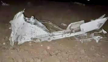 Ankara’da düşen uçağın enkazına ulaşıldı