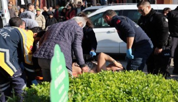 Aydın'da adliye önünde korkunç olay: Boşanma duruşmasından çıktı, eşini sırtından bıçakladı