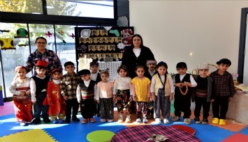 Bornovalı minikler Yerli Malı Haftası’nı coşkuyla kutladı