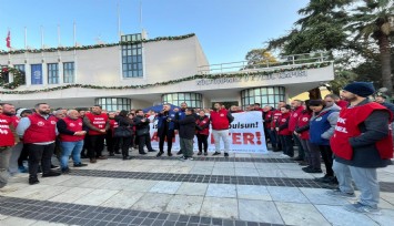 Büyükşehir işçilerinin eylemi beşinci gününde: Gözler kritik toplantıda