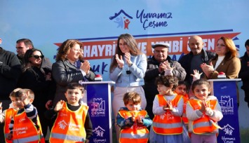 Çeşme Belediyesi, Alaçatı’da çocuklar için yeni bir yaşam alanının temelini attı
