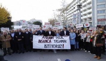 CHP Kadın Kolları’ndan asgari ücret tepkisi: Asgari değil, insanca yaşam