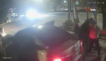 Ellerinde beyzbol sopası yüzlerinde kar maskesiyle gece yarısı vatandaşa kabusu yaşattılar