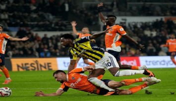 Fenerbahçe, Başakşehir'le beraberliğe razı oldu: 1-1