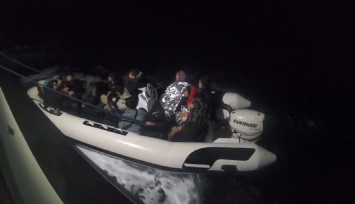 İzmir açıklarında göçmen operasyonu: 58 düzensiz göçmen yakalandı