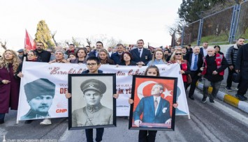 İzmir’de Kubilay için Demokrasi ve Laiklik yürüyüşü