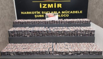 İzmir’de narkotik operasyonu: 55 bin hap ve 4,6 kilo kokain ele geçirildi, 5 tutuklama