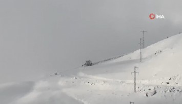 Kar esareti başladı