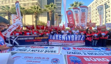 Memurlar İzmir’de iş bıraktı: Adil ücret ve insanca yaşam talebi