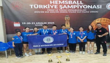 Muğla Büyükşehir sporcuları şampiyonadan 4 madalyayla döndü