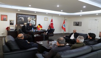 Alevilerden Başkan Çiçek’e teşekkür ziyareti