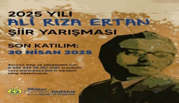 Ali Rıza Ertan Şiir Yarışması için başvurular başladı