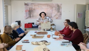 Balçova’da el sanatları kurslarına yoğun ilgi