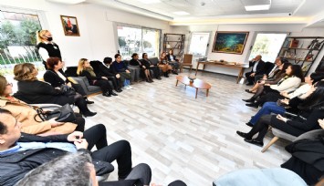 Başkan eşleri Balçova’da buluştu