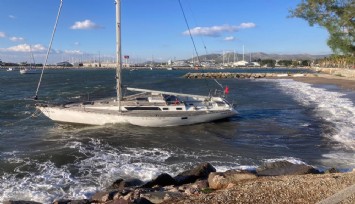 Bodrum’da fırtına devam ediyor
